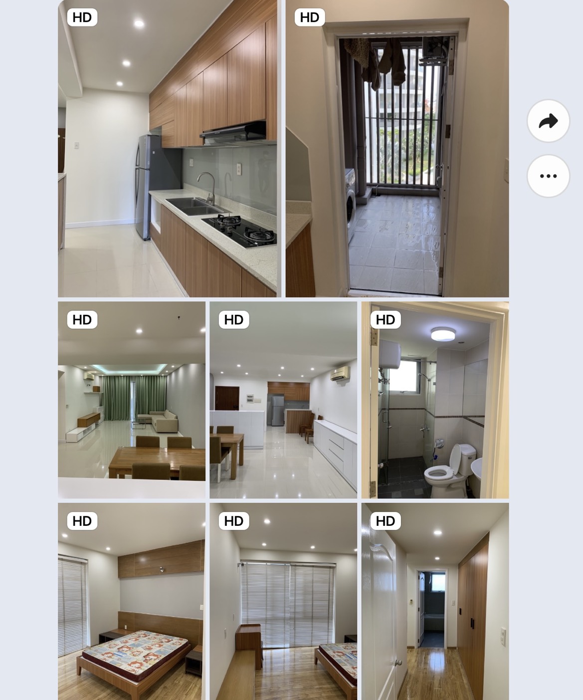 Cho thuê căn hộ cao cấp River Park Residence Phú Mỹ Hưng. Diện tích: 145m, 3 phòng ngủ, nội thất đầy đủ. Giá chỉ: 55 triệu/ tháng. Quý khách xem nhà liên hệ: hotline Ngọc Thư